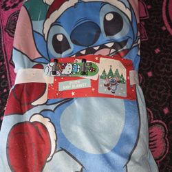 Stitch Baby Christmas Blanket