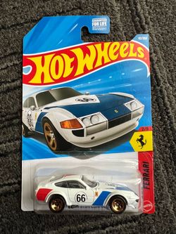Hot Wheels White Ferrari 365 GTB4 Competizione | Brand New | Ferrari