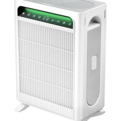 Air Purifier for Home Bedroom Large Room Up to 3,500 Ft², HEPA Air Cleaner with Washable Pre-Filter, AHAM VERIFIDE, AQI Display, ECO Mode, Pet Mode fo