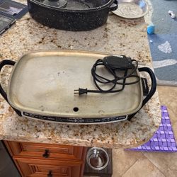 Vintage Faberware Electric Griddle