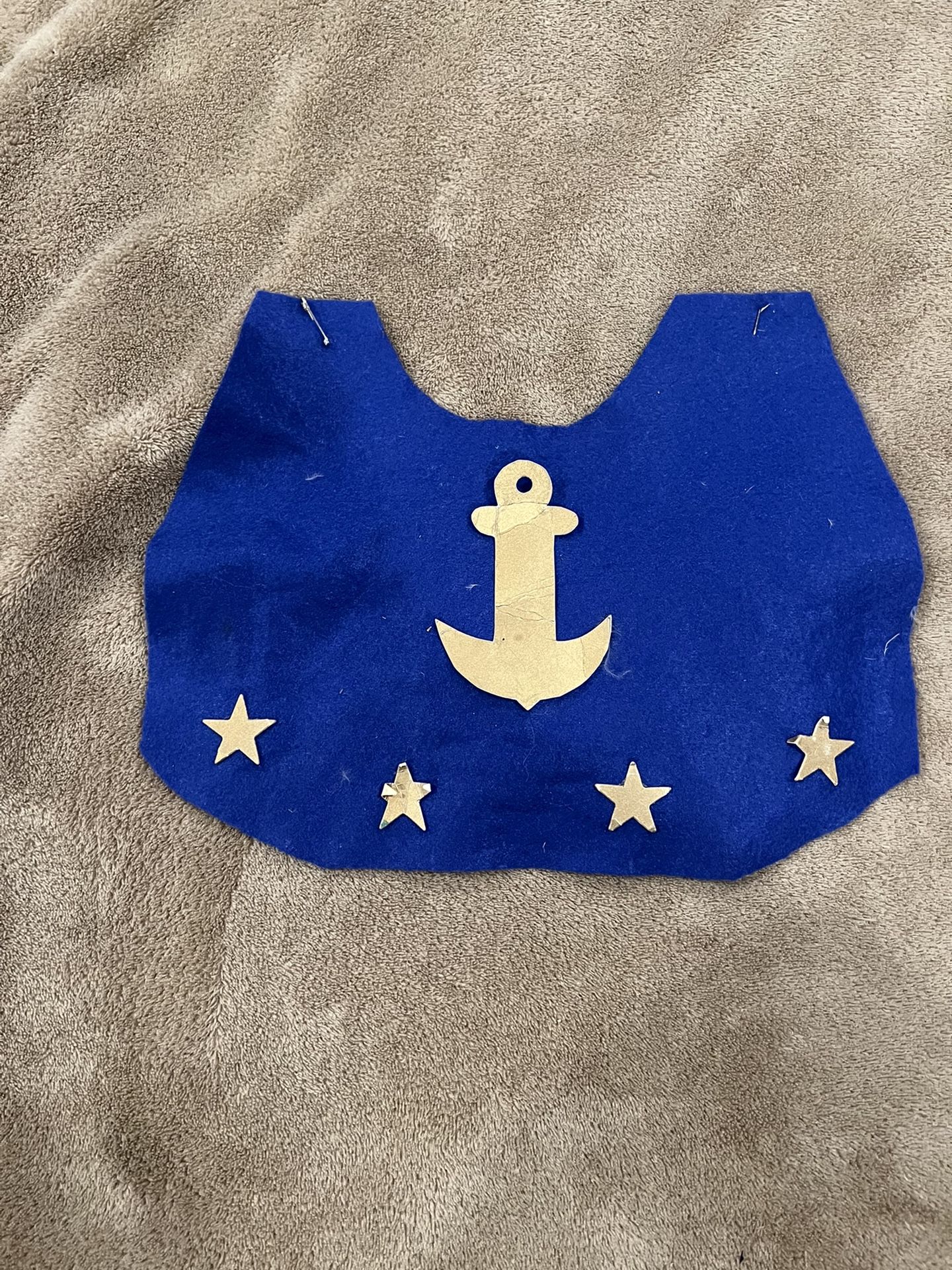 Sailor collar for a Halloween costume kids