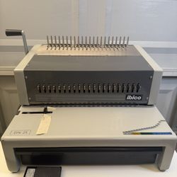 Industrial Comb Binding Machine – Ibico EPK21 (Electric)