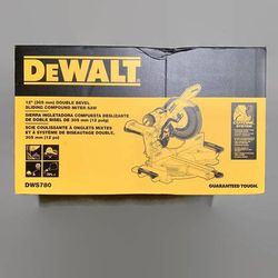 DEWALT DWS780 12-Inch Double Bevel Sliding Compound Miter Saw