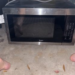 Stainless Steel Whirlpool, Countertop Microwave