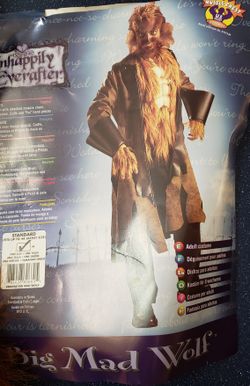 Halloween costume - Big Mad Wolf