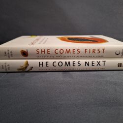 "She Comes First" And "He Comes Next" Book Set
