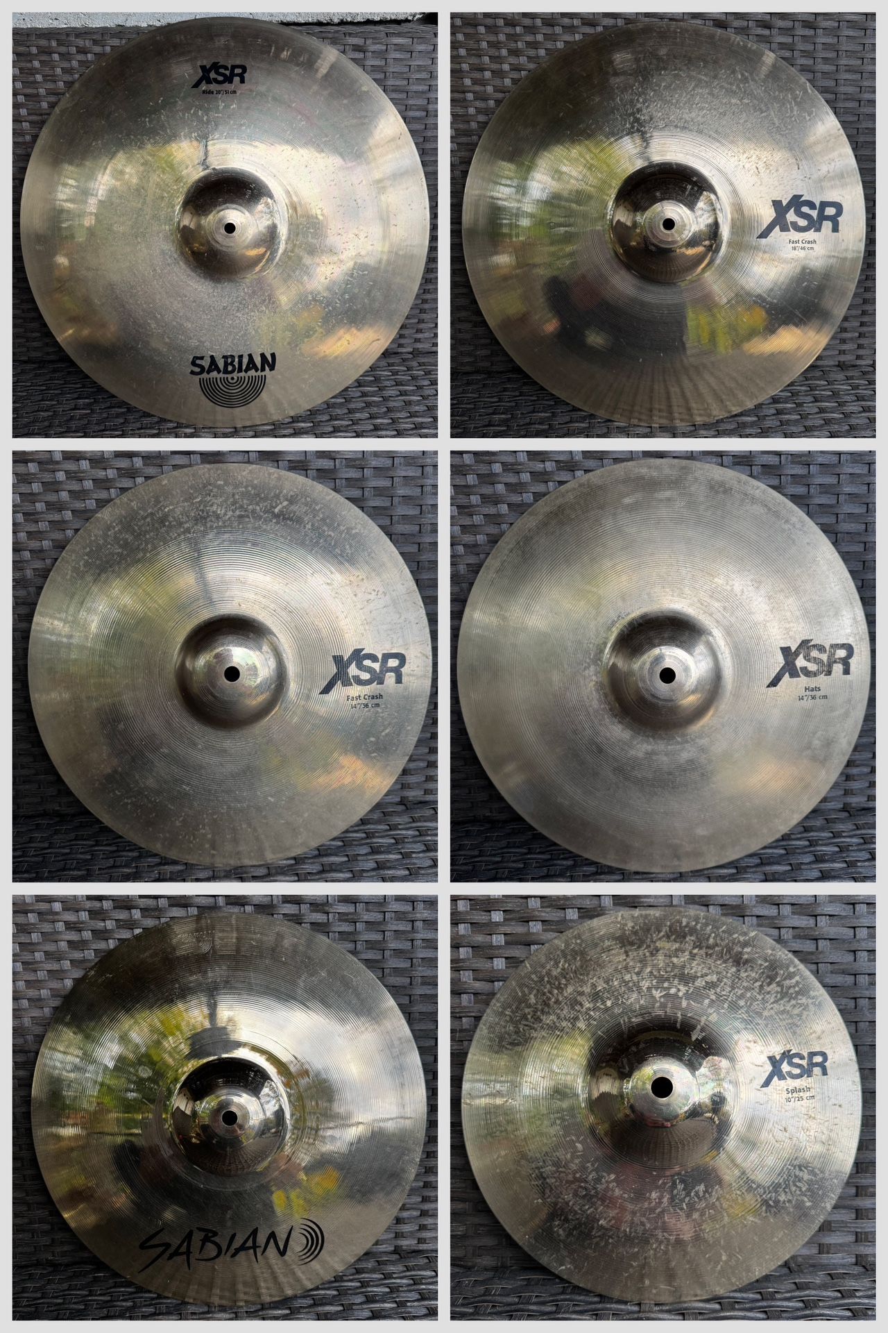 Sabian XSR Cymbal Pack