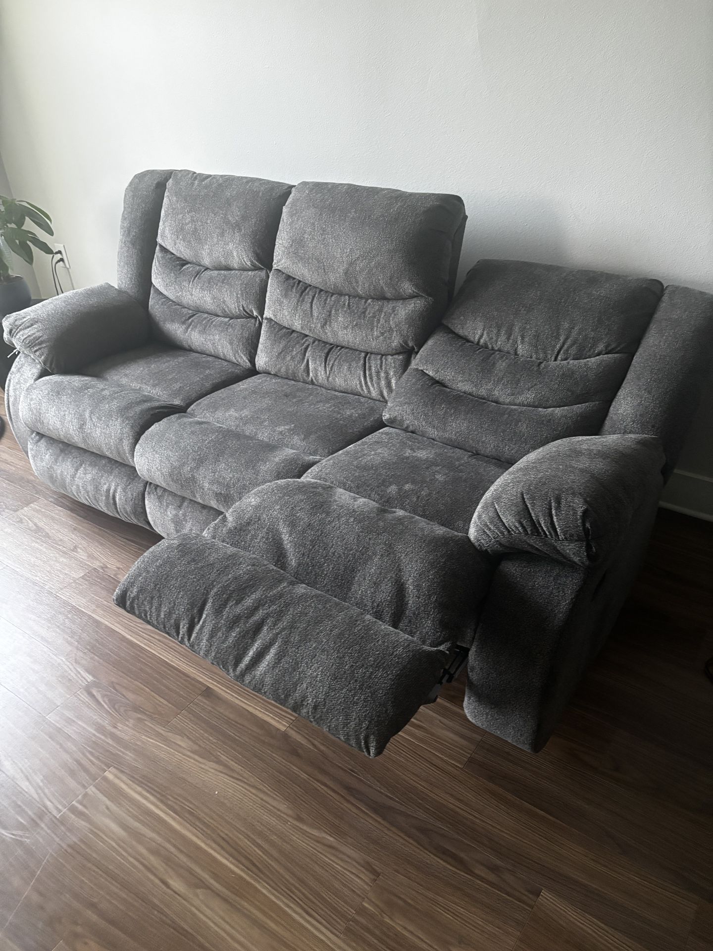 Upholstered Sofa -Grey