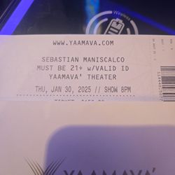 Sebastian Maniscalco Tickets