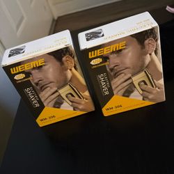 2 new electric shavers 