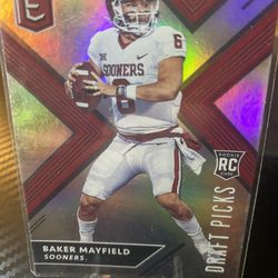 Rookie Baker Mayfield Card 