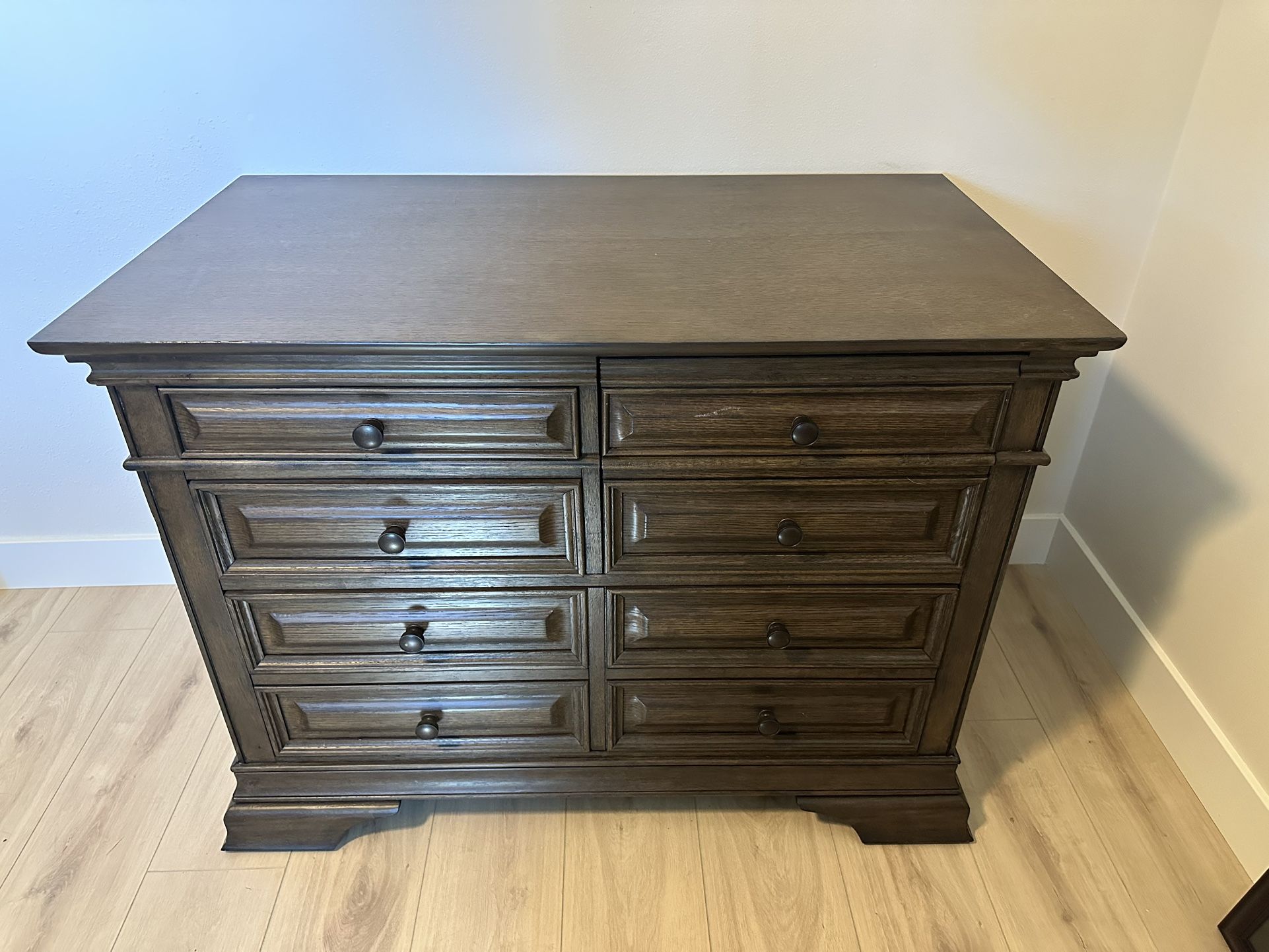 Aspenhome 66” Executive Desk And File Cabinet