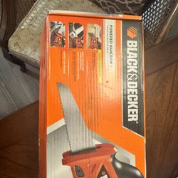 Black & Decker Hand Powered Saw With Cord Brand New
