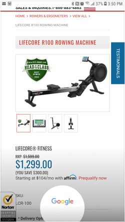 Lifecore Rower
