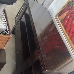 Bernhardt console pure wood