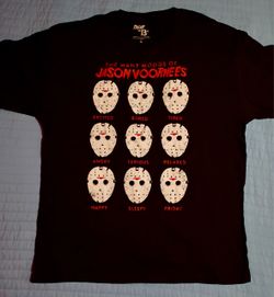 Friday the 13th Jason Vorhees T-shirt Size XL