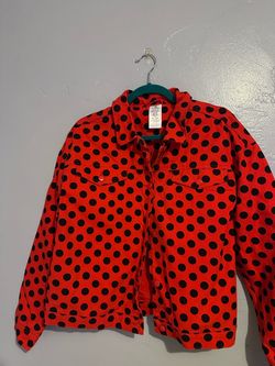 NWT Red and Black Polka Dot MINNIE Jacket