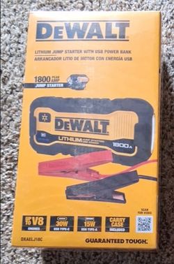 Dewalt Jump Starter 1800A