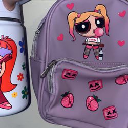 Powerpuff Girls Cup With Backpack 