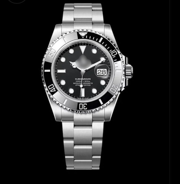 Silver Rolex 41 Mm
