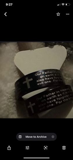 The lords prayer rings