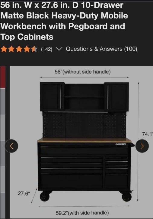 Husky Heavy Duty Tool Chest