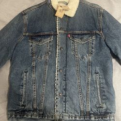 Levi’s Sherpa Trucker Denim Jacket 