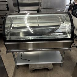 NEW 6 Pan Counter Top Gelato Ice Cream Freezer Display