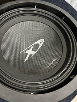 Alpine SWX-1043D type X 10 inch subwoofer