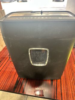 Black Paper Shredder