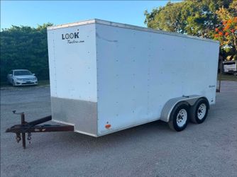 2013 LGS Industries 7x14 Tandem Axle Enclosed Cargo Trailer