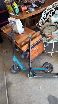 Scooters.
