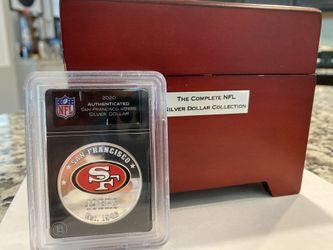 San Francisco 49ers Authentic Silver Dollar