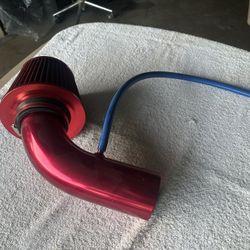 New Red Cold Air Intake  