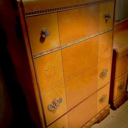 Art Deco Q Bedroom set