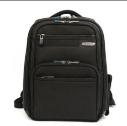 Samsonite Premier II Men's Canvas/Leather Backpack