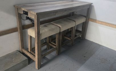 Pub Bar Table Set