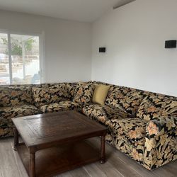 Arhaus Couch/Coffee Table