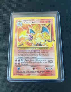 25th Anniversary charizard