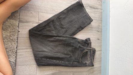 Zara size 0 brown wide leg jean