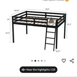 Low Loft Bed