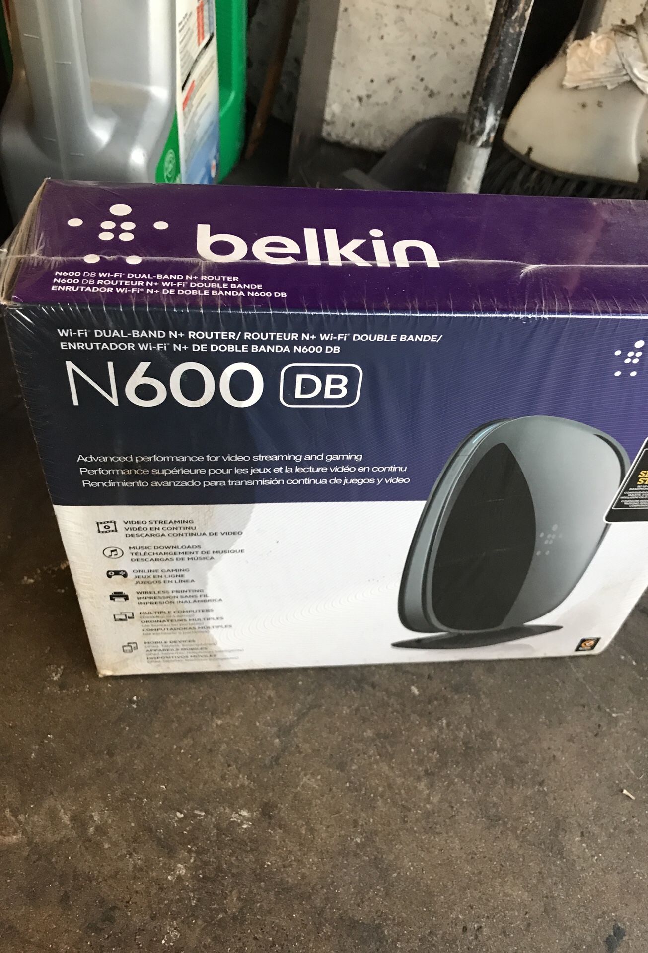 Belkin wireless router N600 DB