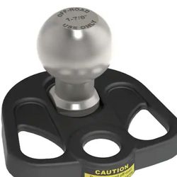 3-Way Hitch Plate and Towing Ball

