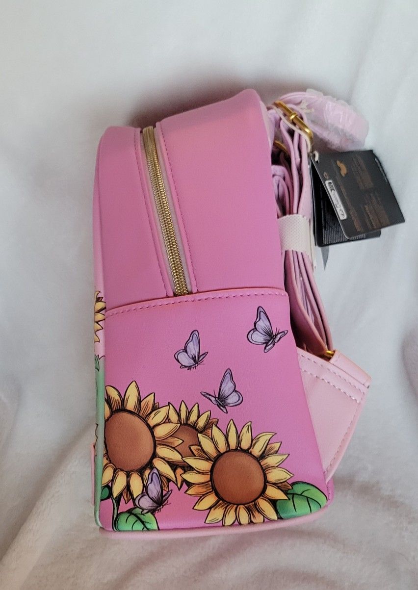 disney mini backpack rapunzel Amazon.com: Loungefly Tangled Floral PURPLE NONE: Clothing, Shoes & Jewelry with the help of Flynn Rider Loungefly x Disney Rapunzel and