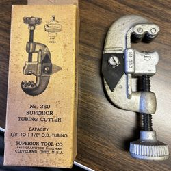 Vintage tubing cutter