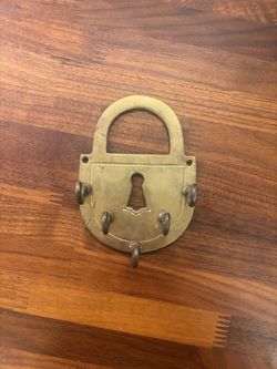 Vintage Brass Key Hook