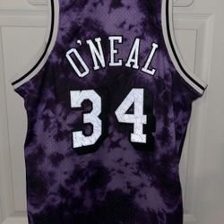 Lakers Shaqs Jersey Size Medium 