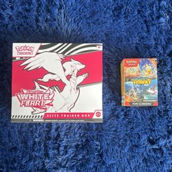 White Flare ETB & Surging Sparks ETB