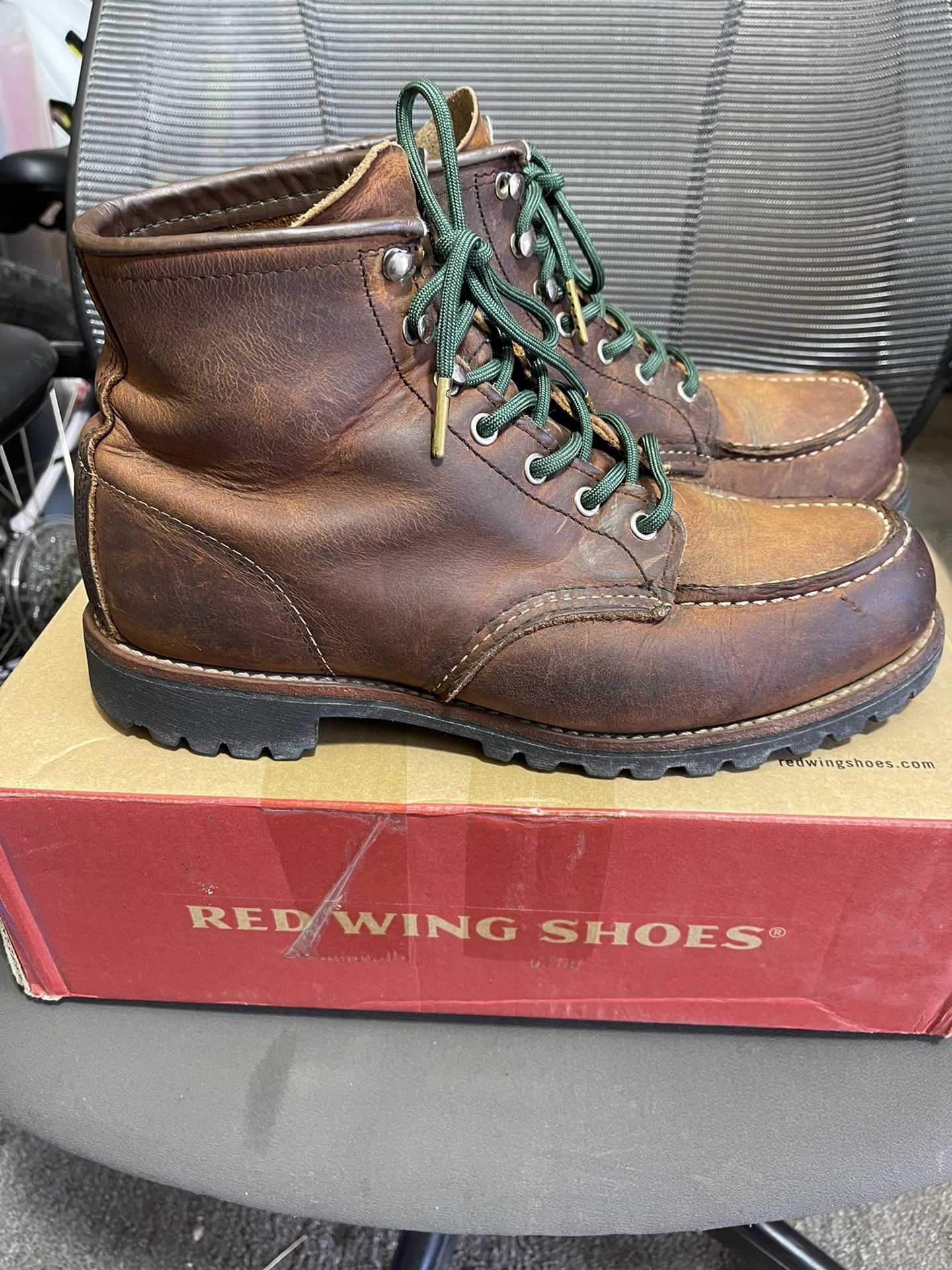 Red Wing Roughneck Boots Size 10D Good Condition 