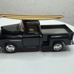 1955 Chevrolet 3100 Stepside collectible toy truck.